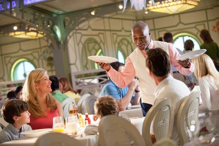Disney Cruise Line Disney Dream Interior Enchanted Garden Restaurant 3.jpg